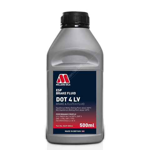 Millers Oils ESP Brake Fluid DOT 4 LV- Code 8429