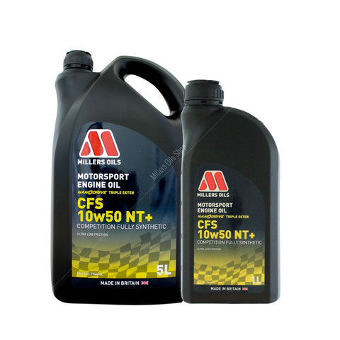 Millers Oils NANODRIVE CFS 10w50 NT+ Engine Oil Code 7964