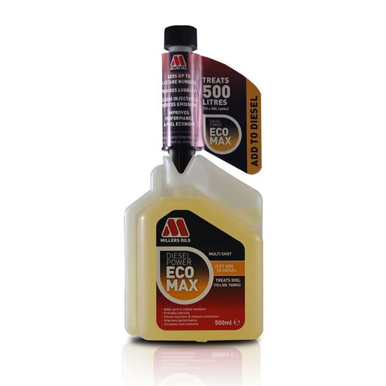 Millers Oils Diesel Power ECOMAX Fuel Treatment - 500ml