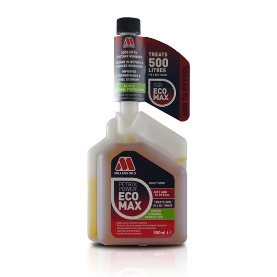 Millers Oils Petrol Power ECOMAX Fuel Treatment - 500ml