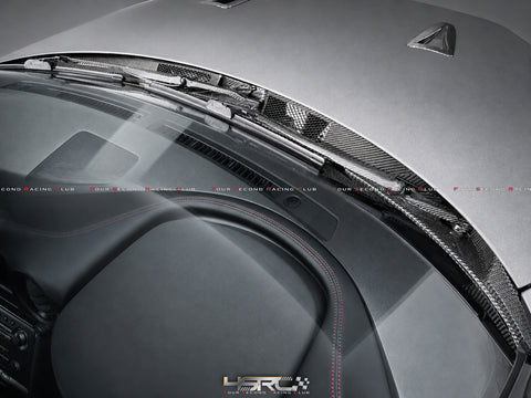 4SRC Nissan GT-R R35 Dry Carbon Scuttle Panel / Wiper Cowl Cover