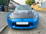 Nissan 370Z Z34 Fairlady Carbon Bonnet with vents