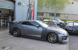 4SRC made Nissan GT R35 Z Style Carbon Replacement Side Skirts