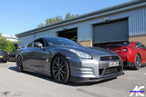 4SRC made Nissan GT R35 Z Style Carbon Replacement Side Skirts