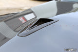 4SRC Made Nissan GT R35 2008-2022 GTR R35 Prepreg Carbon Bonnet Scoops