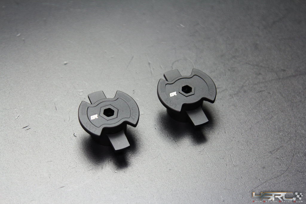 4SRC CNC 6061 Aluminium Radiator Locks (pair)