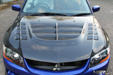 4SRC Mitsubishi Evolution Lancer Carbon Fibre Bonnet Evo 7/8/9
