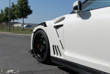 4SRC GTR35 Prepreg Carbon R1 front fenders kit