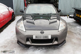 Nissan 370Z Z34 Fairlady Carbon Bonnet with vents