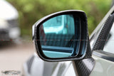 4SRC Nissan GT-R R35 Blue Anti-Glare Heated Wing Mirror Glass with Hidden LED Turn Signals (Pair)