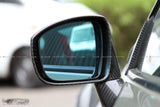 4SRC Nissan GT-R R35 Blue Anti-Glare Heated Wing Mirror Glass with Hidden LED Turn Signals (Pair)
