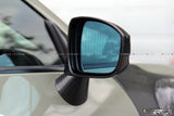 4SRC Nissan GT-R R35 Blue Anti-Glare Heated Wing Mirror Glass with Hidden LED Turn Signals (Pair)