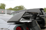 4SRC Nissan GT R35 TK Style Carbon Fibre Spoiler