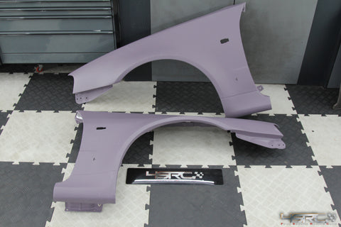 4SRC R34 GT‑R Front Fenders (Z‑Tune Style / FRP)