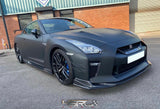 4SRC TS‑Spec Prepreg Carbon Front Lip Splitter – For Nissan GT‑R R35 (2017–2023 / EBA) - 4 Second Racing Club