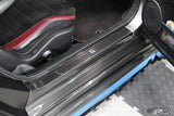 4SRC GT-R R35 Prepreg Carbon Fibre Door Sills (2007–2024, LHD & RHD Compatible)