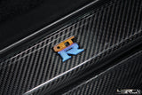 4SRC GT-R R35 Prepreg Carbon Fibre Door Sills (2007–2024, LHD & RHD Compatible)
