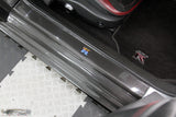 4SRC GT-R R35 Prepreg Carbon Fibre Door Sills (2007–2024, LHD & RHD Compatible)