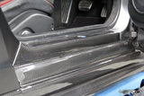 4SRC GT-R R35 Prepreg Carbon Fibre Door Sills (2007–2024, LHD & RHD Compatible)