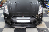 4SRC Nissan GT-R R35 MY17 EBA OEM Style Carbon Fibre Front Lip