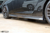 4SRC MY17 EBA Nissan GTR35 OEM style carbon side skirts