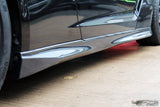 4SRC MY17 EBA Nissan GTR35 OEM style carbon side skirts