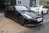 4SRC Nissan GT-R R35 MY17 EBA OEM Style Carbon Fibre Front Lip