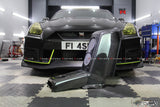 Nissan GT-R R35 OEM Rear Subwoofer Cover &amp; Armrest – Real Carbon Fibre