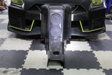 Nissan GT-R R35 OEM Rear Subwoofer Cover &amp; Armrest – Real Carbon Fibre
