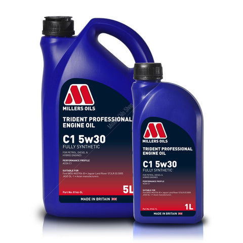 Millers Oils Trident Professional C1 5w30 Engine Oil Code 8146