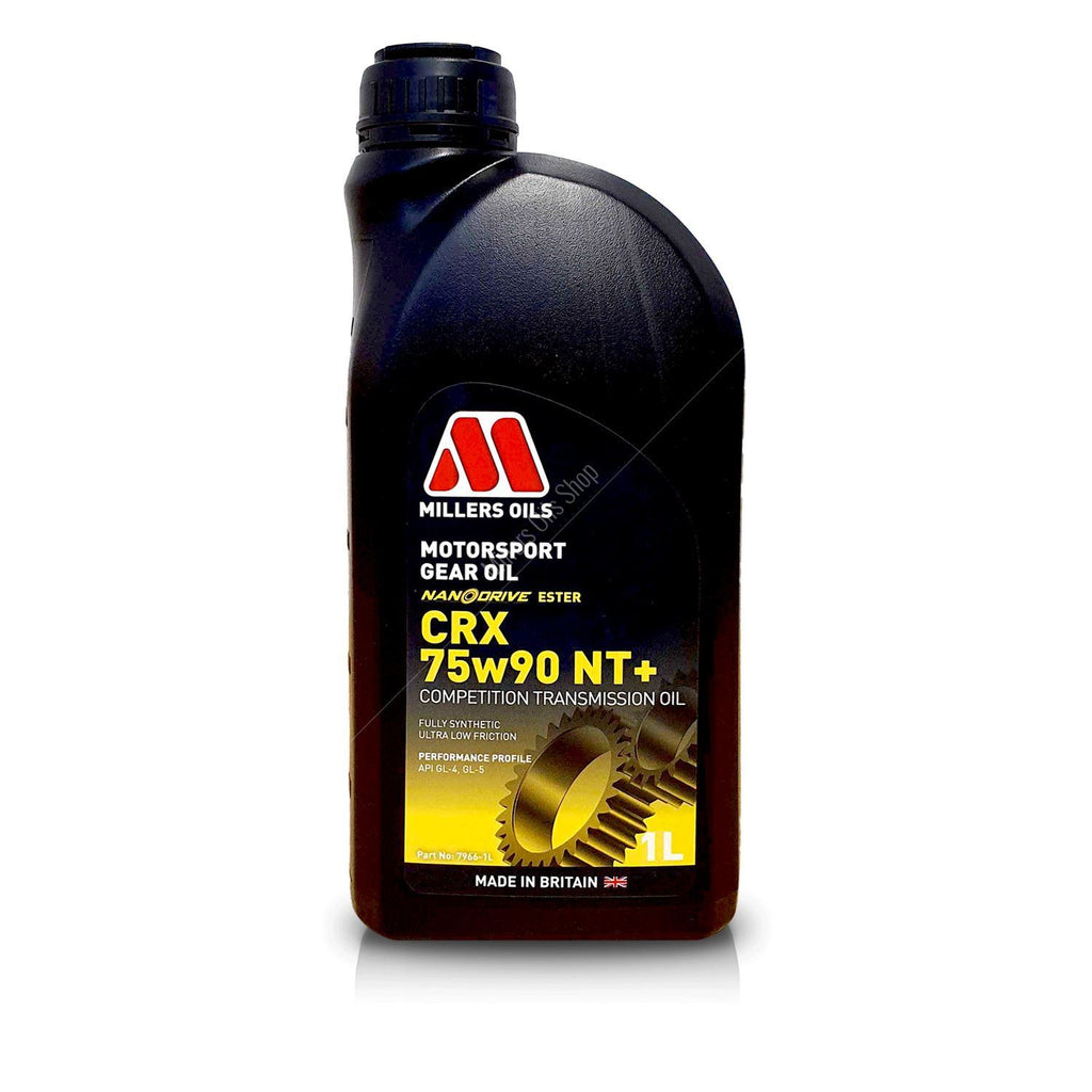 Millers Oils NANODRIVE CRX 75w90 NT+ Transmission Oil Code 7966