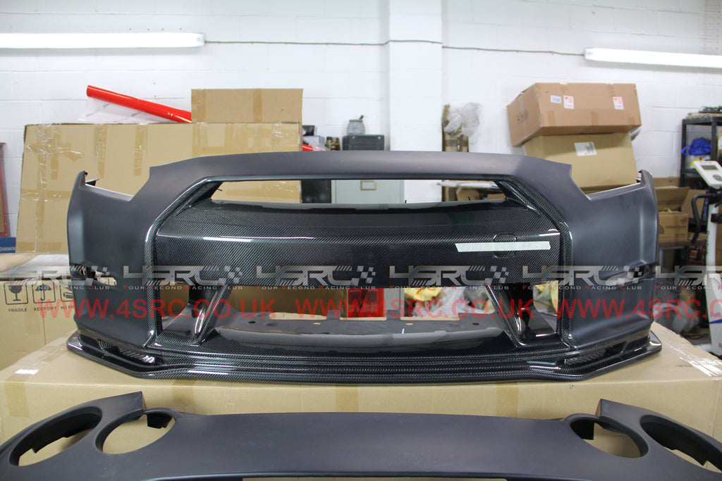 MY15 Nismo Style Front Bumper with Carbon Splitter - 4 Second Racing Club