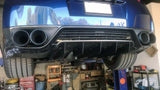 Nissan GT R35 Carbon Fibre exhaust heat shields DBA - 4 Second Racing Club