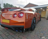 4SRC Nissan GT R35 full titanium exhaust tips / tail pipes