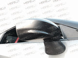 Nissan GT R35 carbon fibre mirror caps half cover - 4 Second Racing Club