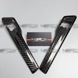 2015-2019 Nissan GT R35 MY15+ Dry Carbon Emblems Cover - 4 Second Racing Club