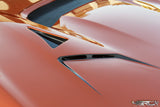 4SRC Made Nissan GTR35 V style carbon bonnet
