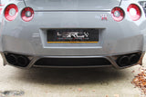 4SRC Made Nissan GT R35 Carbon Fibre Z-Style Lower Rear Bumper Diffuser/Valances