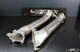 Nissan GT R35 3" stainless and casting down pipes exhaust for 2008-2021