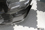 Nissan GT R35 Two pieces M style carbon fibre front bumper canards CBA DBA
