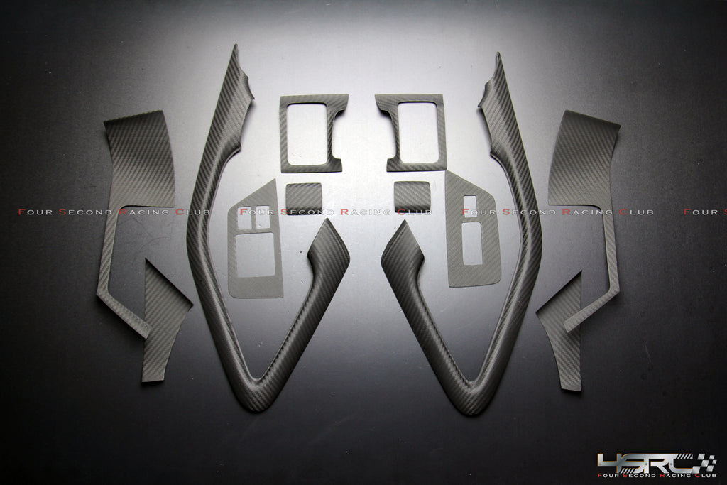 4SRC Nissan GTR35 Dry Carbon full handle kit