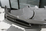 4SRC GT R35 Carbon CBA 2009-2011 N Spec Front Lip Splitter and Brake Cooling