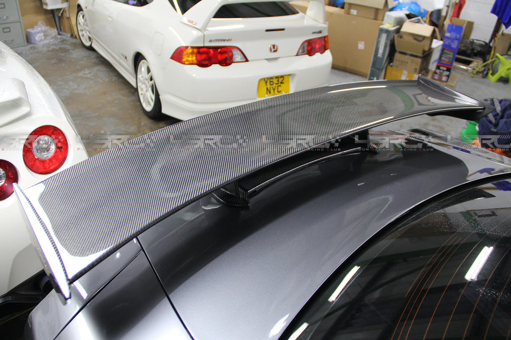 Nissan GT R35 NISMO Style Rear Spoiler full carbon fibre made - 4 Second Racing Club