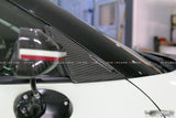 4SRC Nissan A-Pillar Exterior Triangle Prepreg Carbon cover (pair)