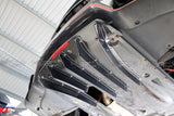 Nissan GT R35 2012-2019 GTR R35 4SRC Carbon Fibre Diffuser Blades - 4 Second Racing Club