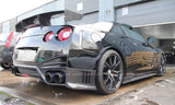 4SRC made Nissan GT R35 N Spec Rear Spoiler prepreg carbon made