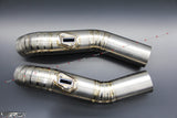 Nissan GT R35 full titanium MAF intake pipes - 4 Second Racing Club