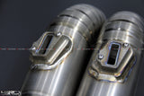 Nissan GT R35 full titanium MAF intake pipes - 4 Second Racing Club