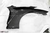 Nissan GTR R35 Nismo Style dry carbon front fender wings for 2008-2019 - 4 Second Racing Club
