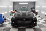 2017 Nismo Style Front bumper with front splitter (Part Carbon) - 4 Second Racing Club